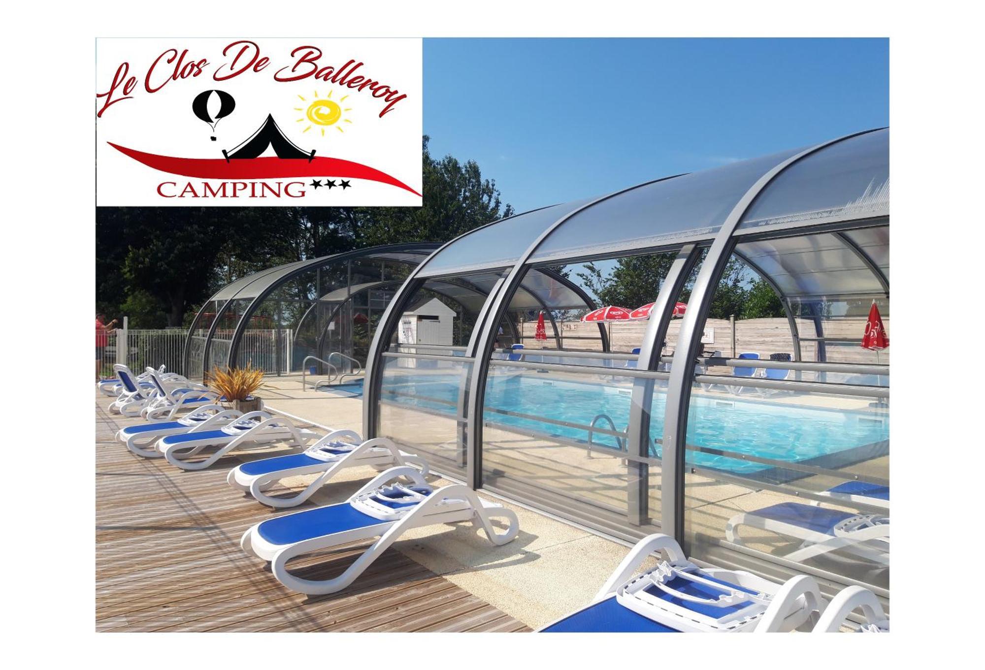 Camping Le Clos De Balleroy Eksteriør bilde